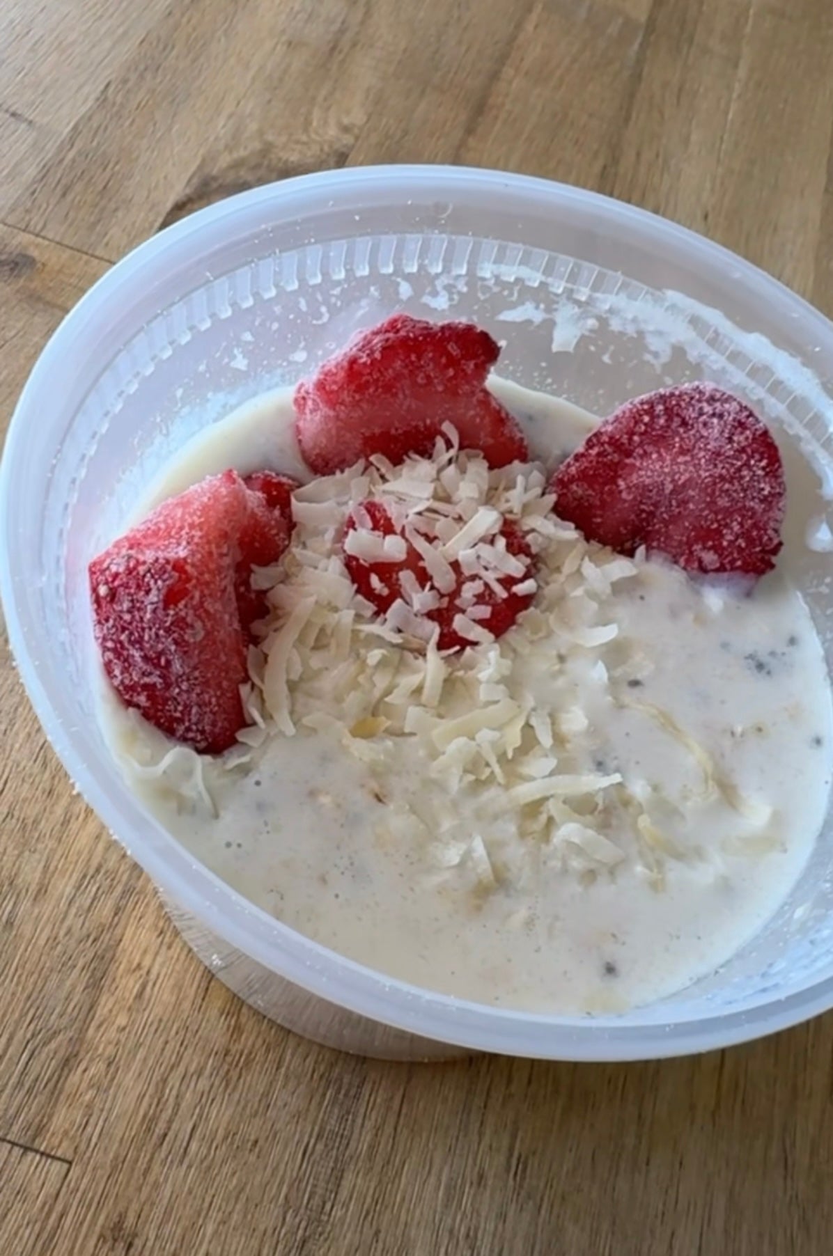 Coconut & Fresas ๐ Oats