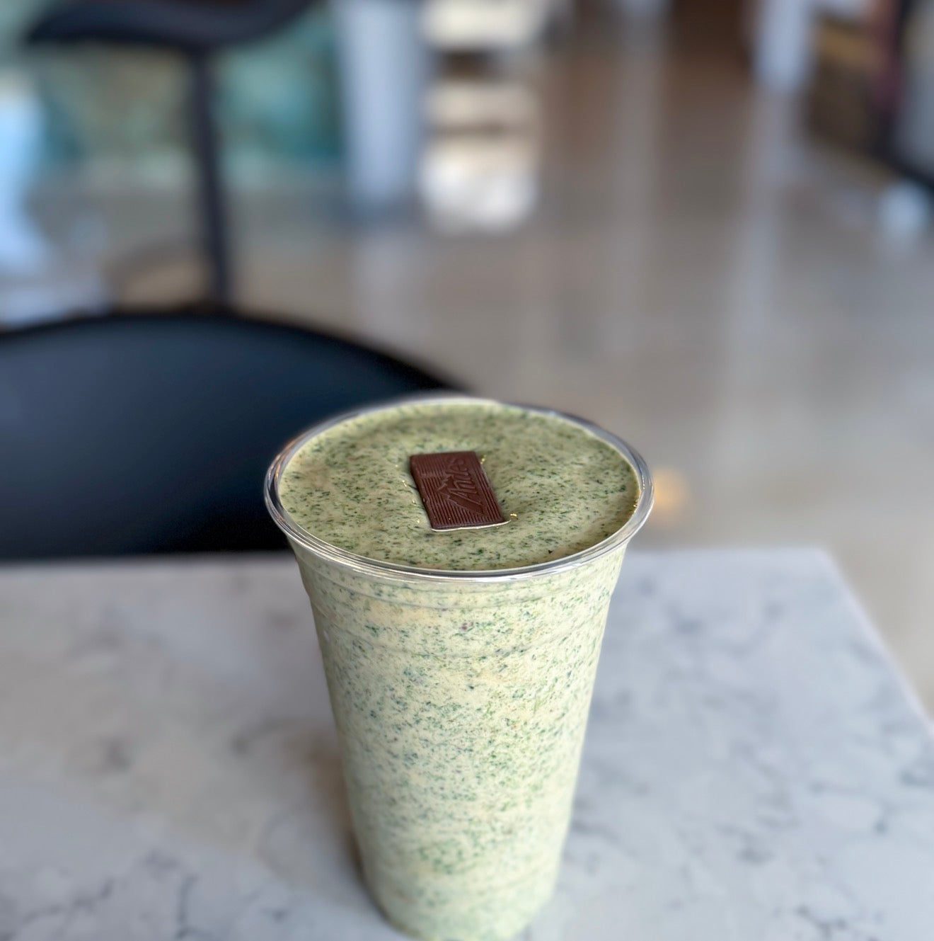 Mint chocolate Chip Shake