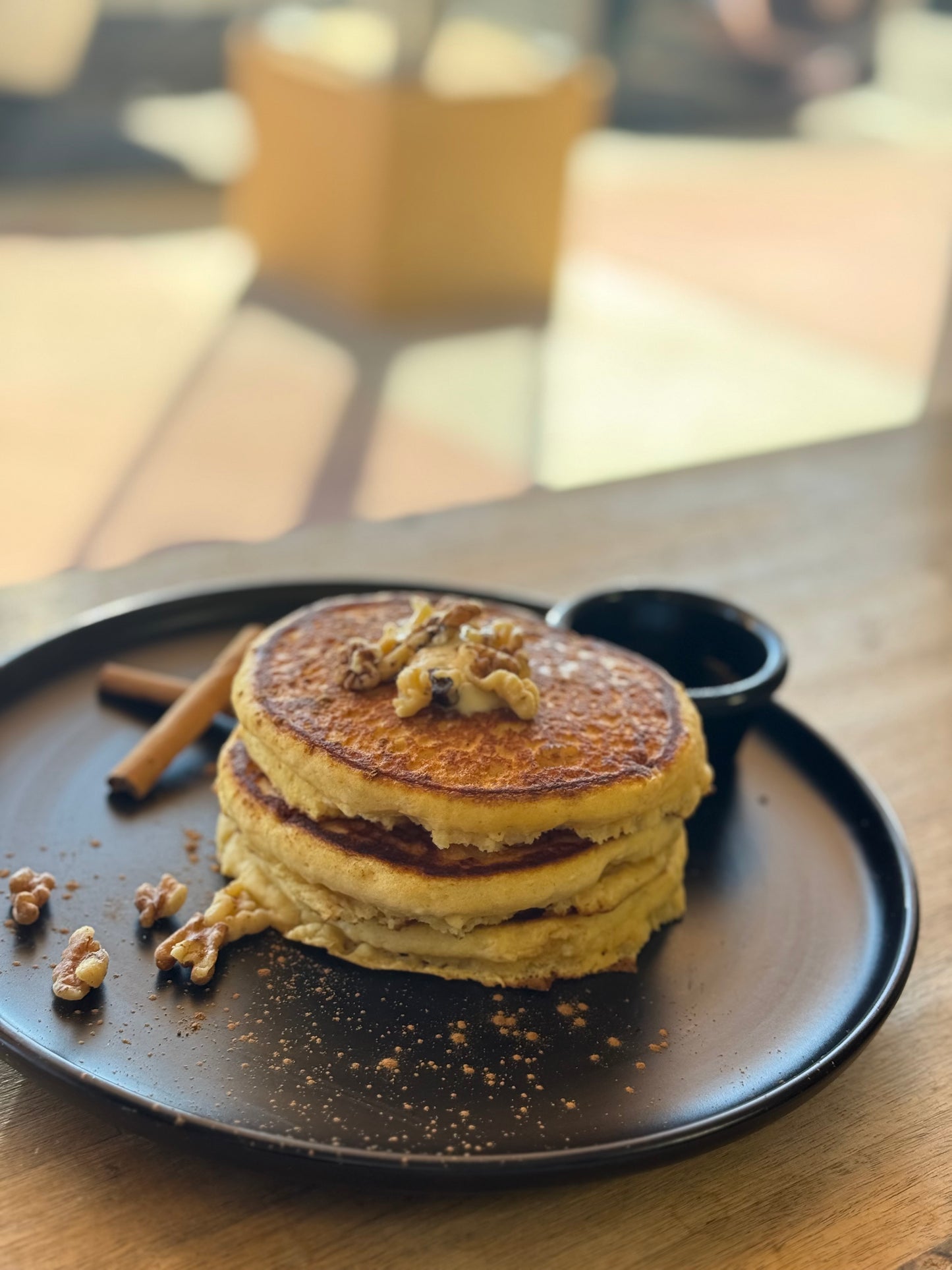 Pumpkin Protein Pancakes