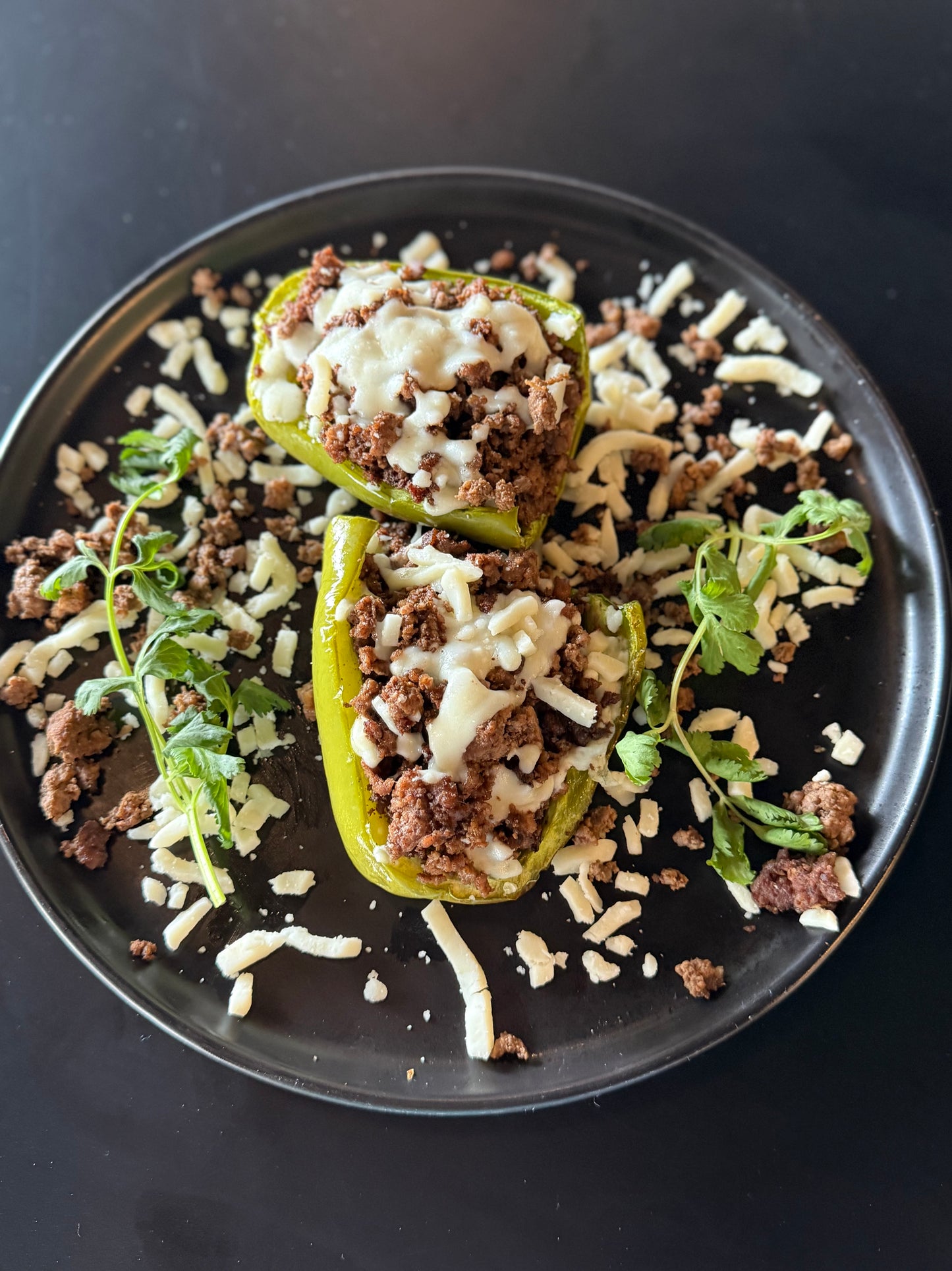 Stuffed Lean Beef Pepper