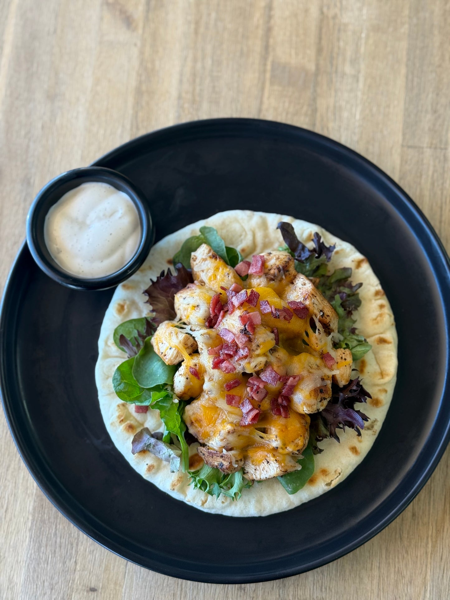 Bacon Chicken Pita