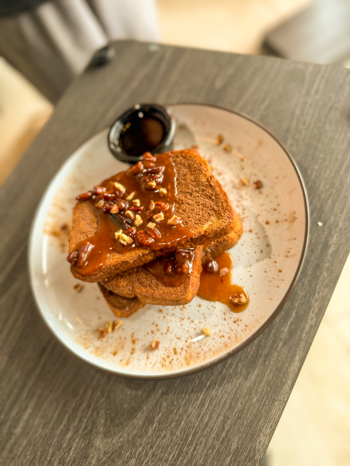Maple Pecan French toast