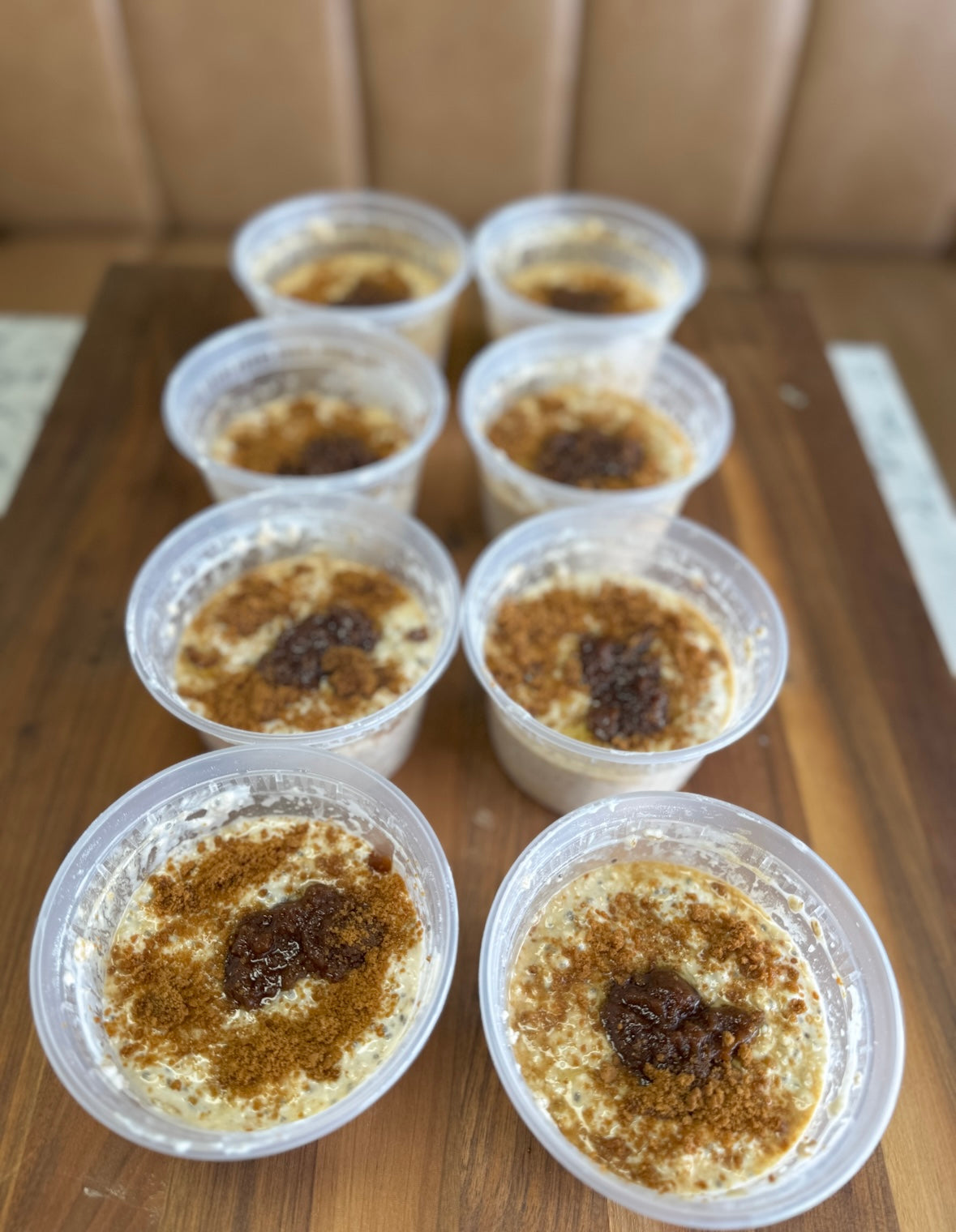 Bischoff Cookie butter Overnight Oats