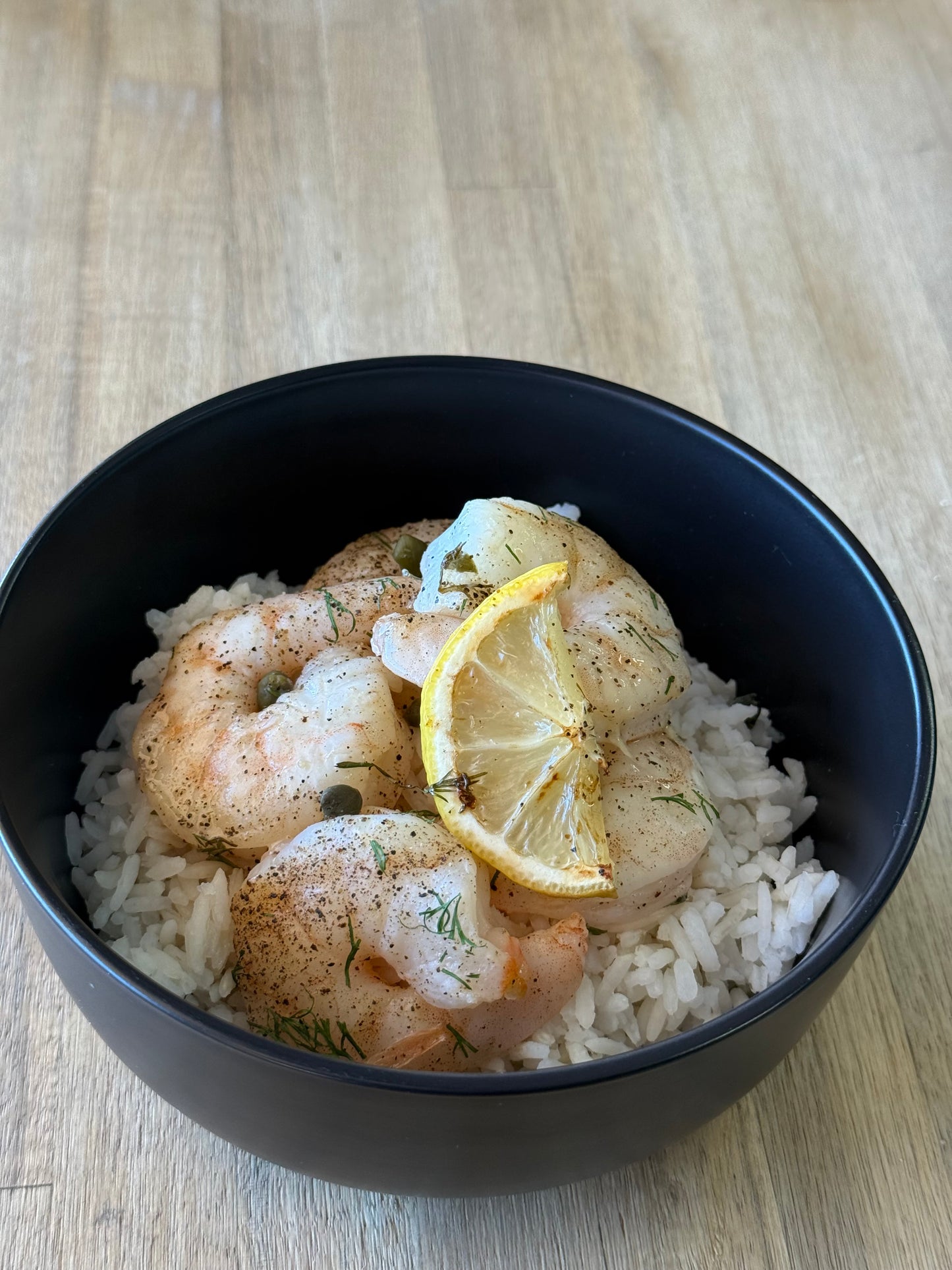 Lemon Shrimp Picata