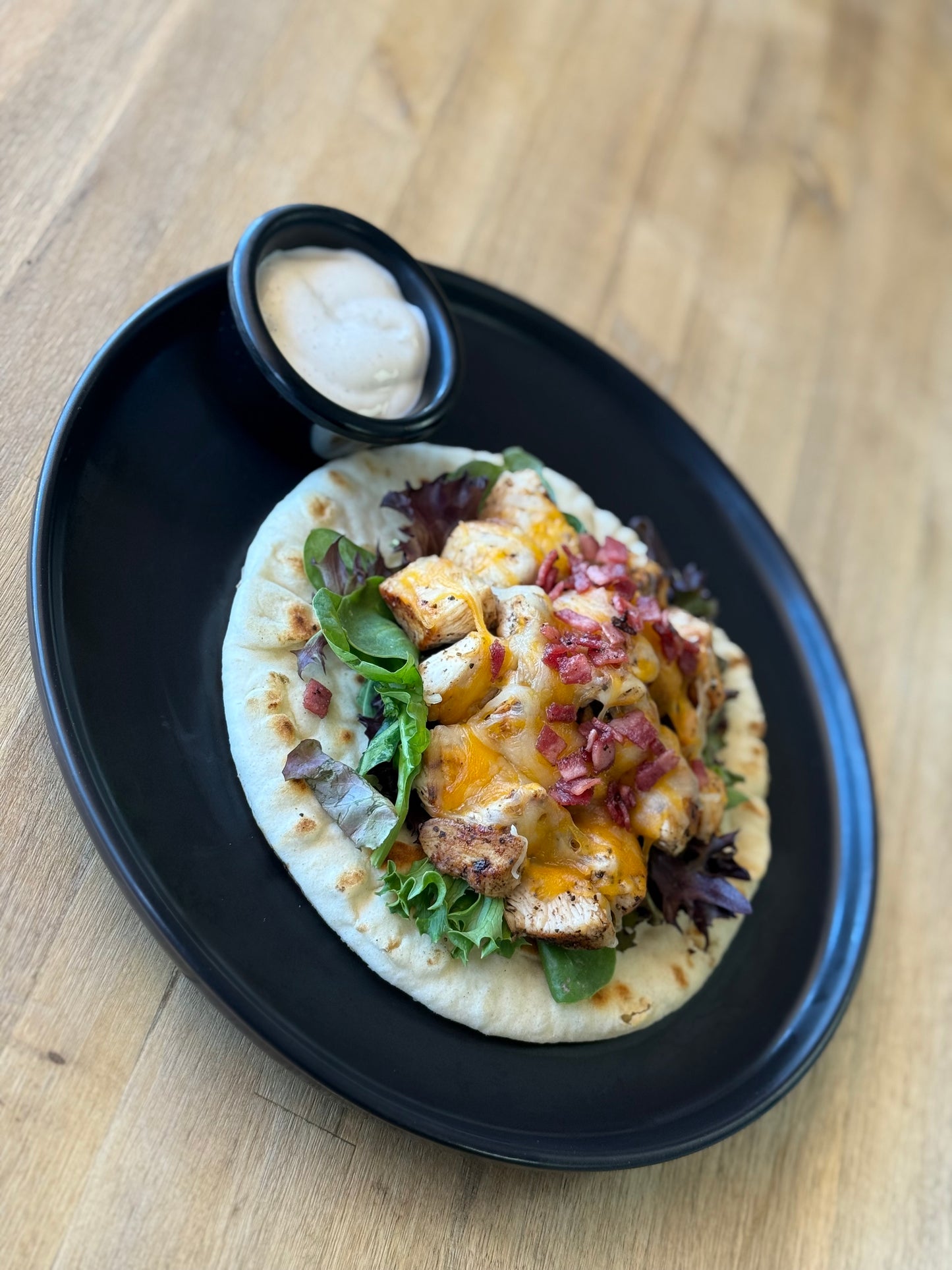 Bacon Chicken Pita
