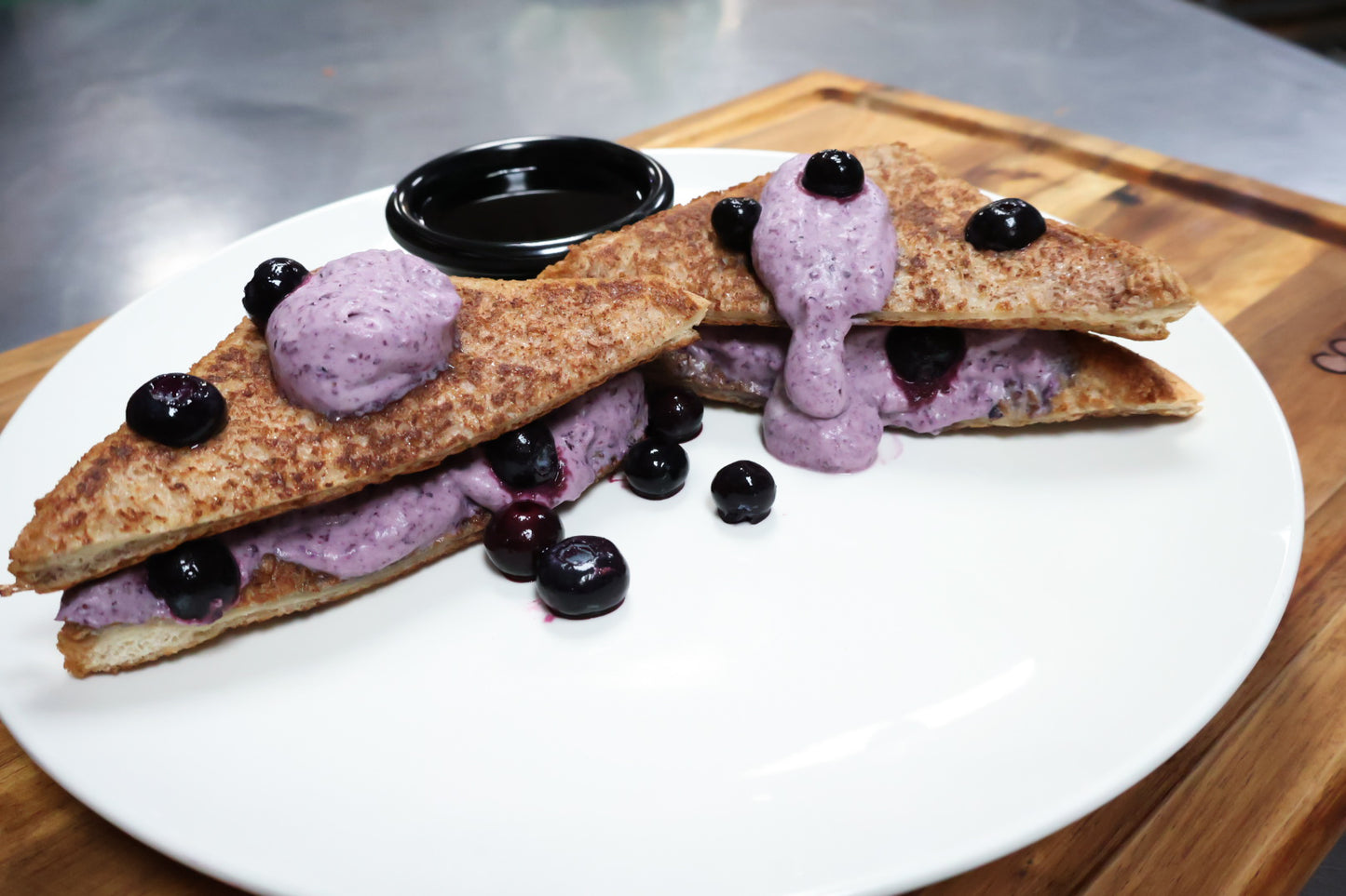 Blueberry French toast