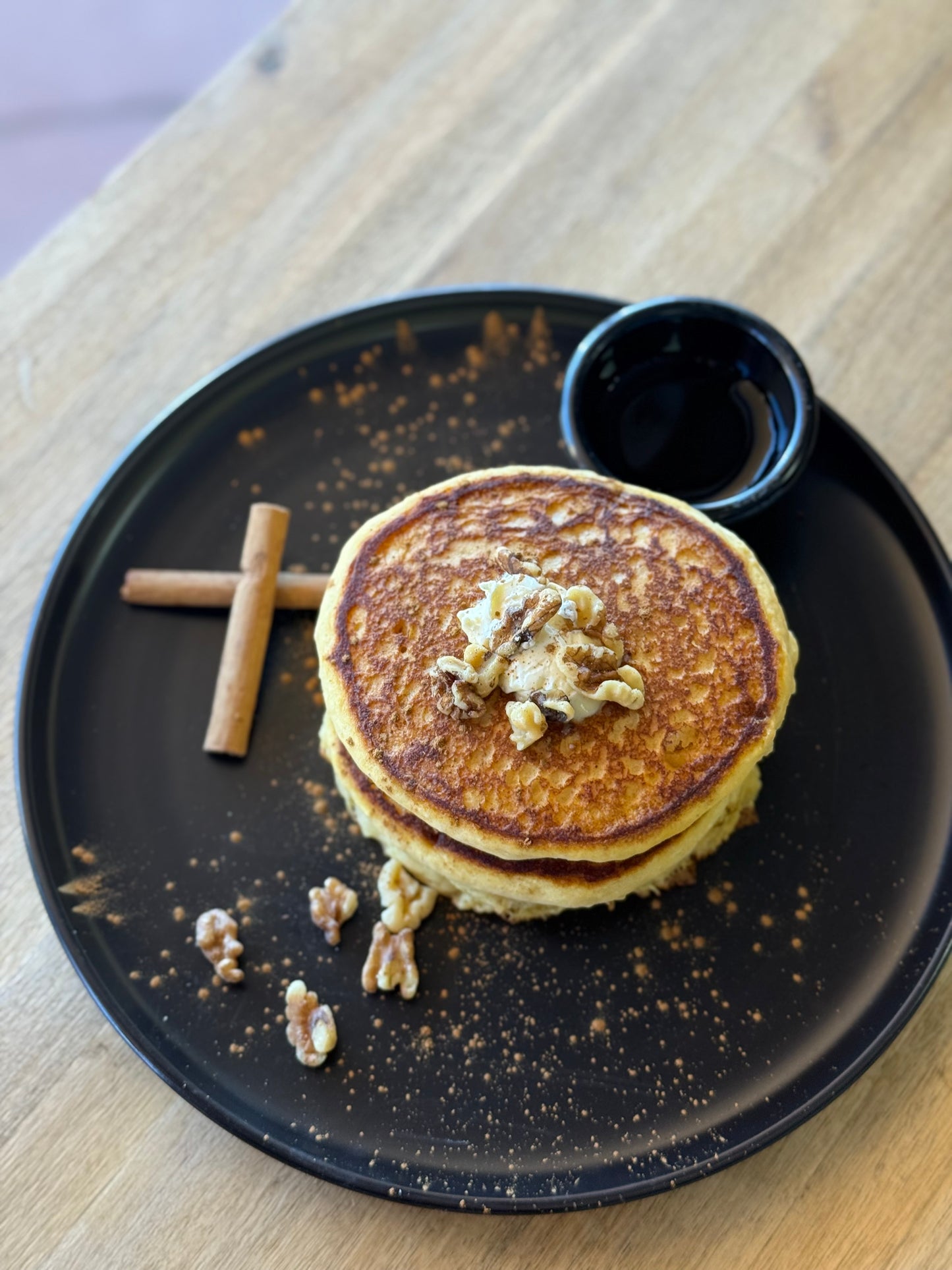 Pumpkin Protein Pancakes