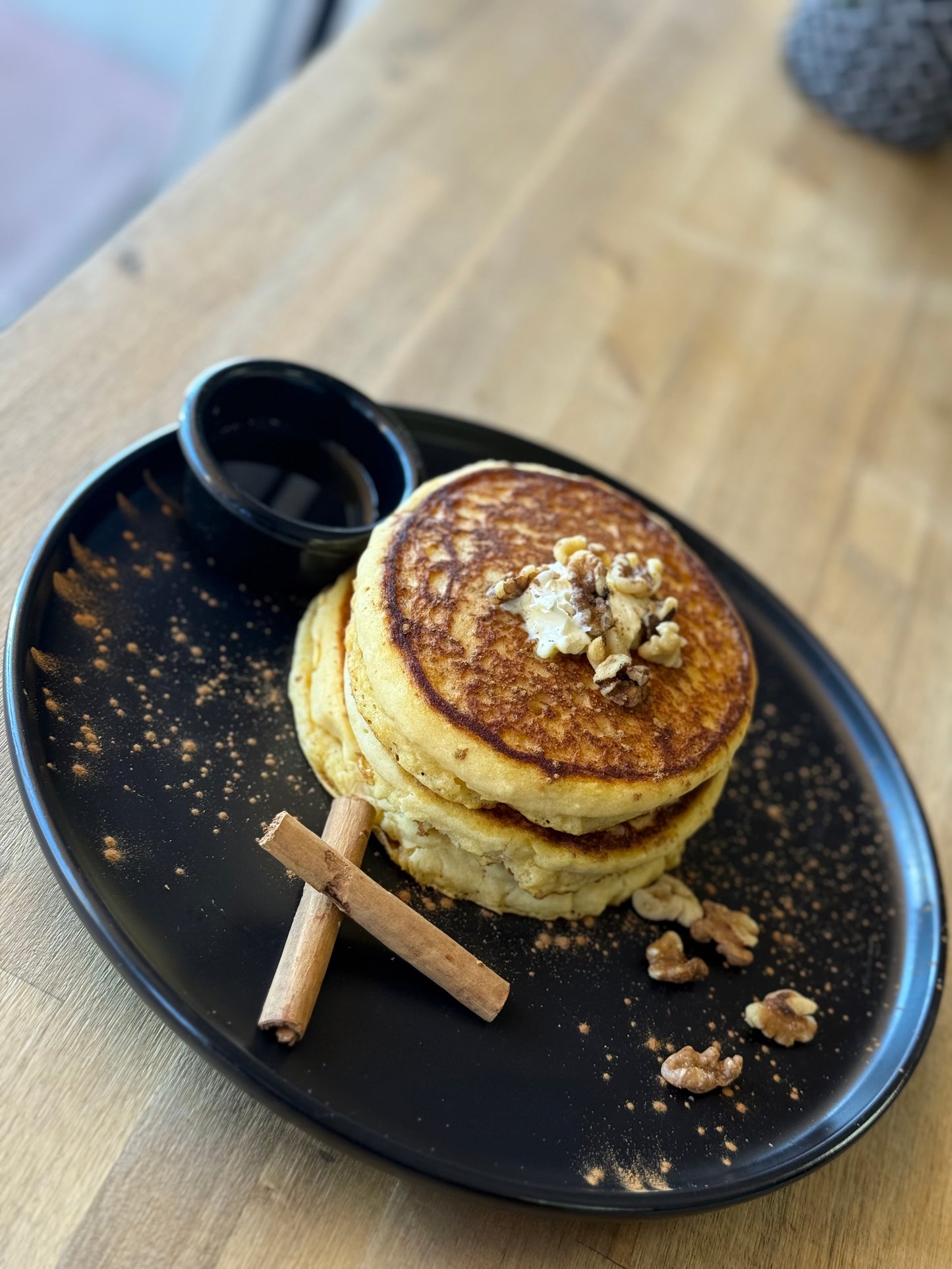 Pumpkin Protein Pancakes