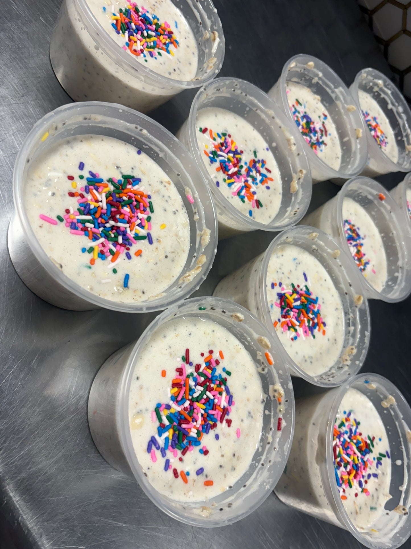 Birthday cake Overnight Oats