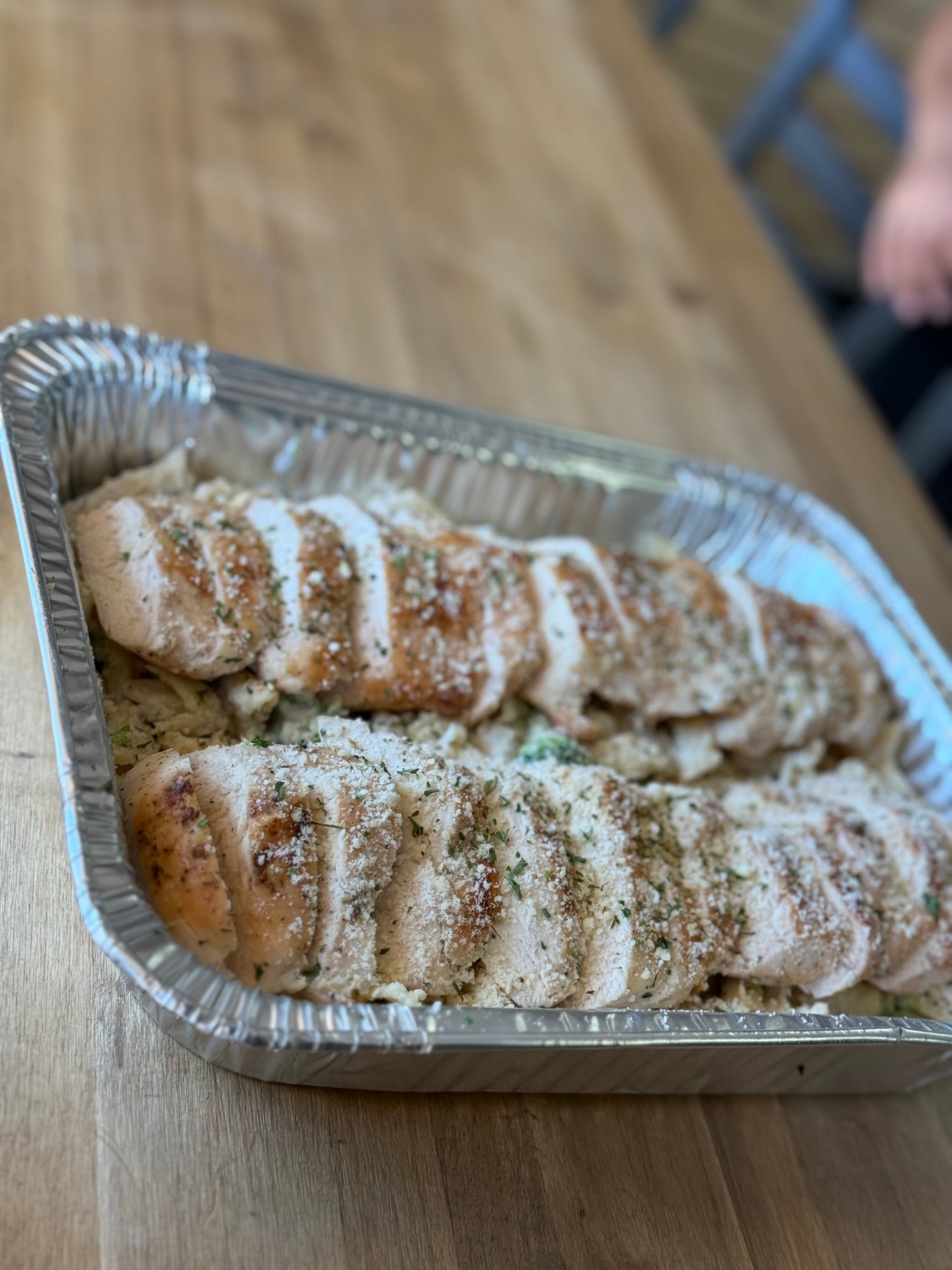Alfredo Chicken Family Platter