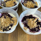 Blueberry Cheesecake Chia Pudding
