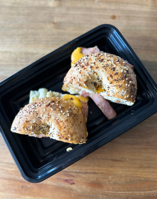 Everything Breakfast bagel