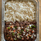 Shredded Beef Family Platter