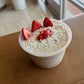 Fresas con crema 🍓🥥 oats