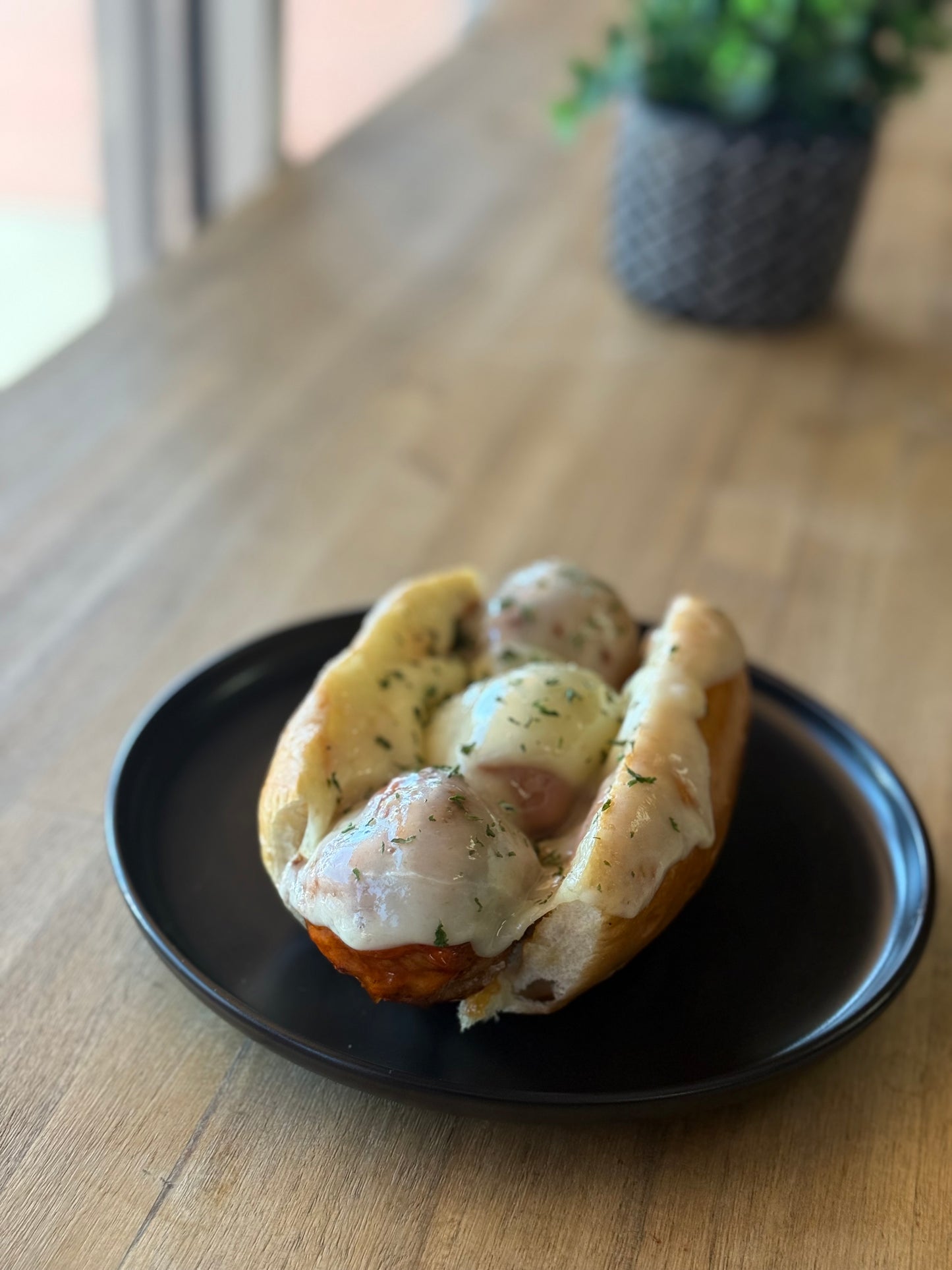 Honey Hot Meatballs Sub