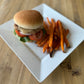 Hand crafted turkey burgers