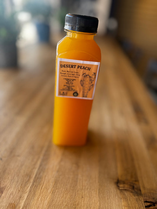 Desert Peach Cold Pressed Juice