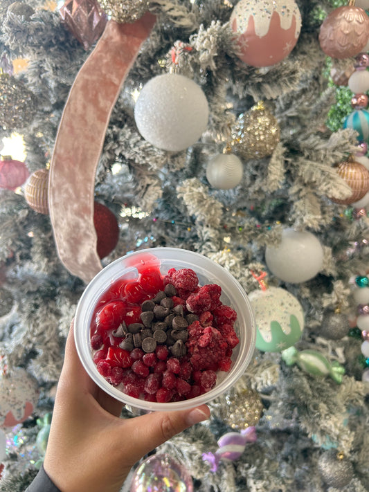 Winter Berry & Pomegranate Chia Pudding