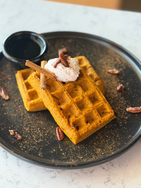 Pumpkin Spice waffles