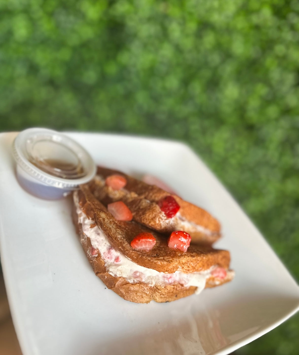 Stuffed Strawberry French toast