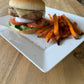 Hand crafted turkey burgers