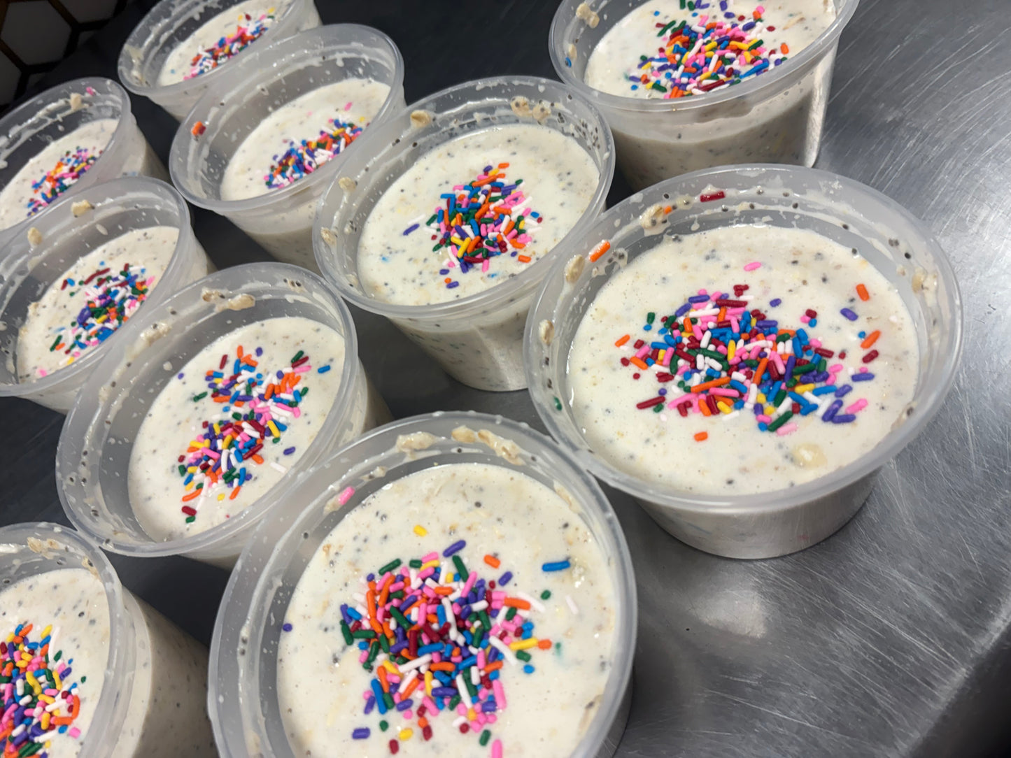 Birthday cake Overnight Oats
