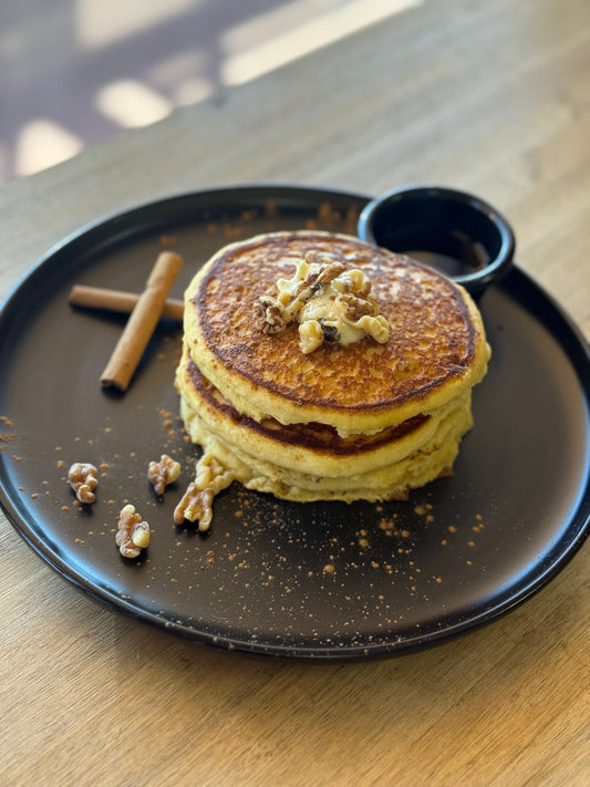 Pumpkin Protein Pancakes