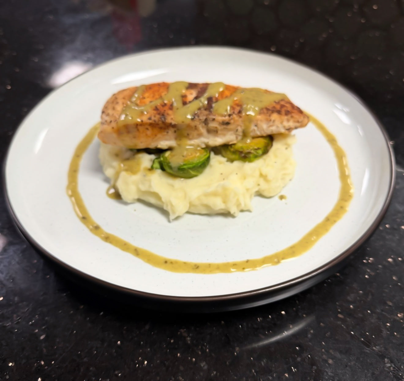 Cilantro Vinaigrette Salmon