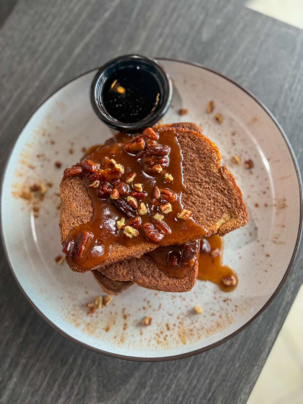 Maple Pecan French toast