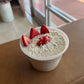 Fresas con crema 🍓🥥 oats