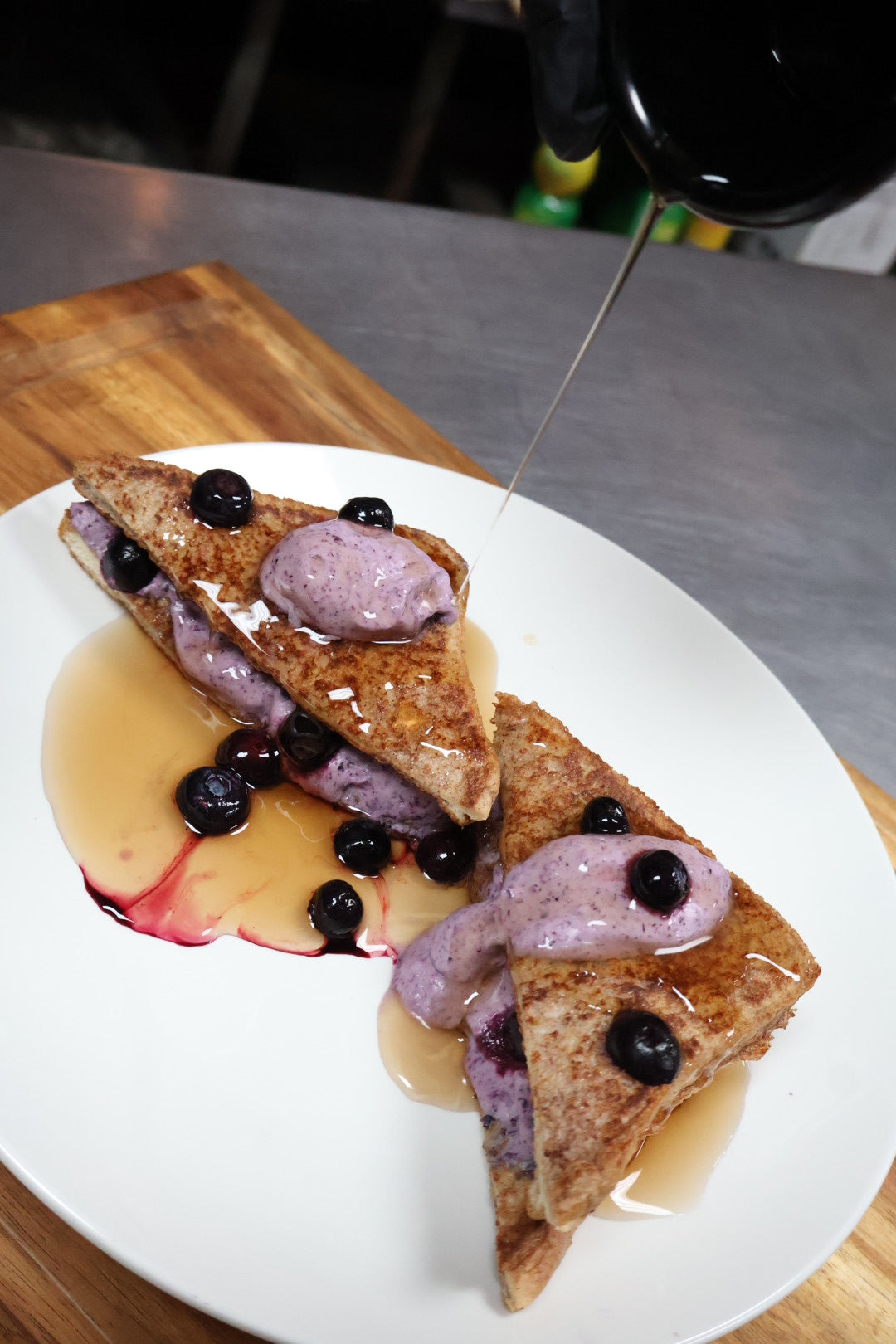 Blueberry French toast