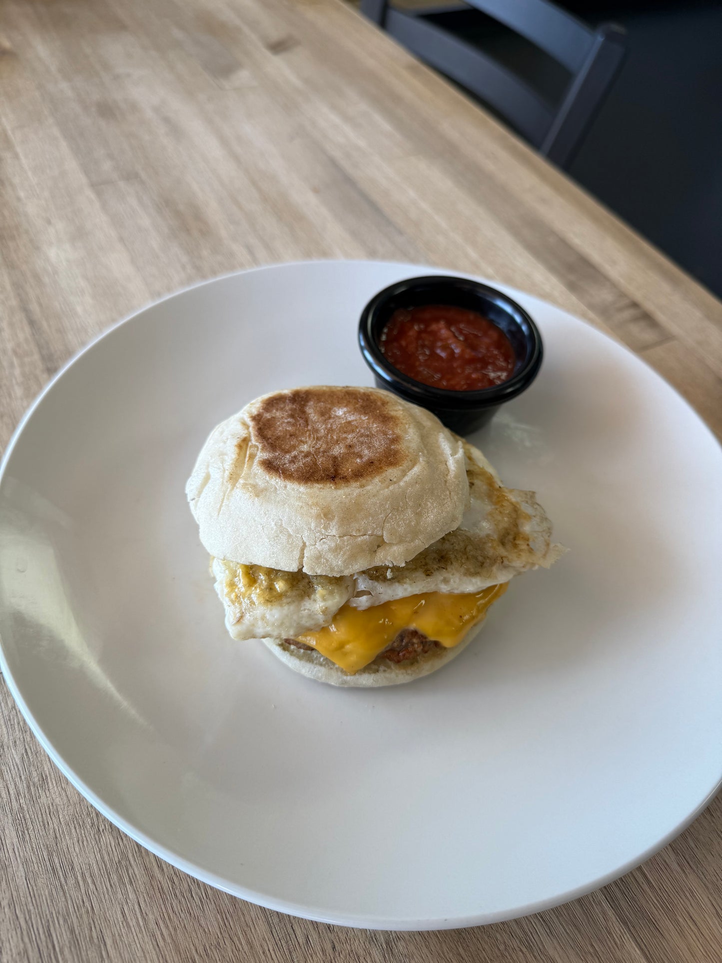 Breakfast English muffin