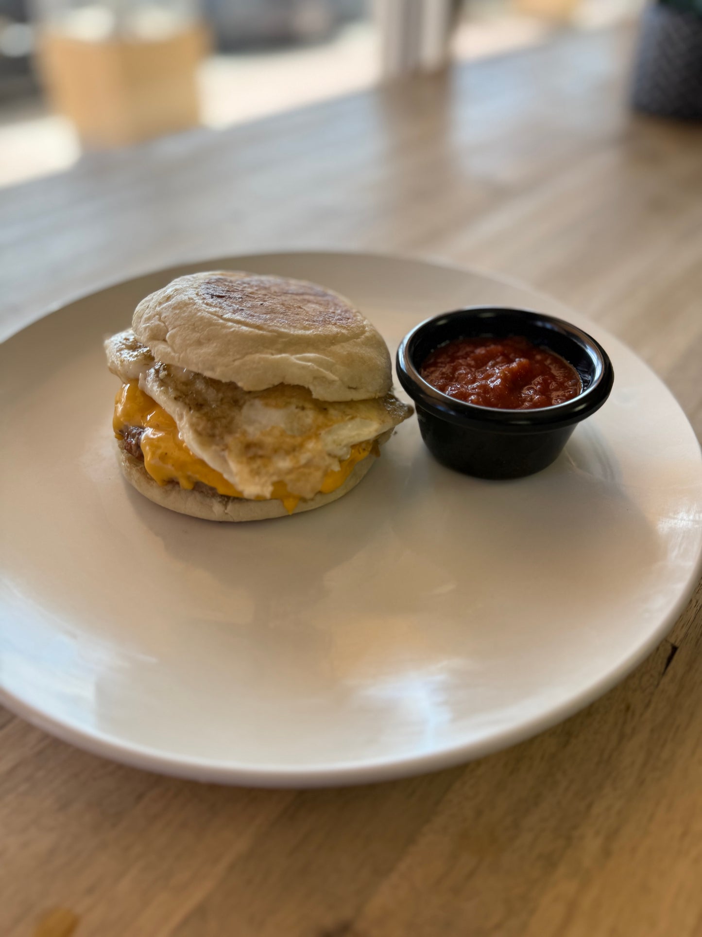 Breakfast English muffin