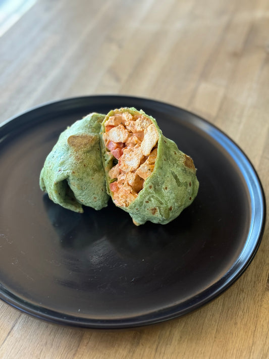 Buffalo-Parm Chicken Wrap