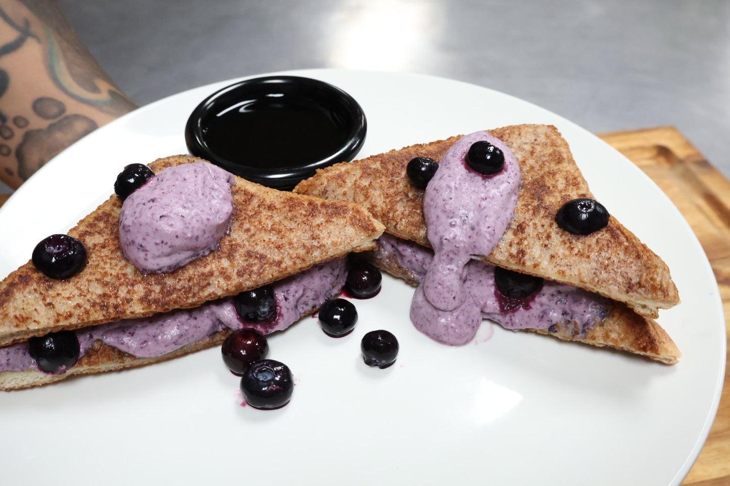 Blueberry French toast