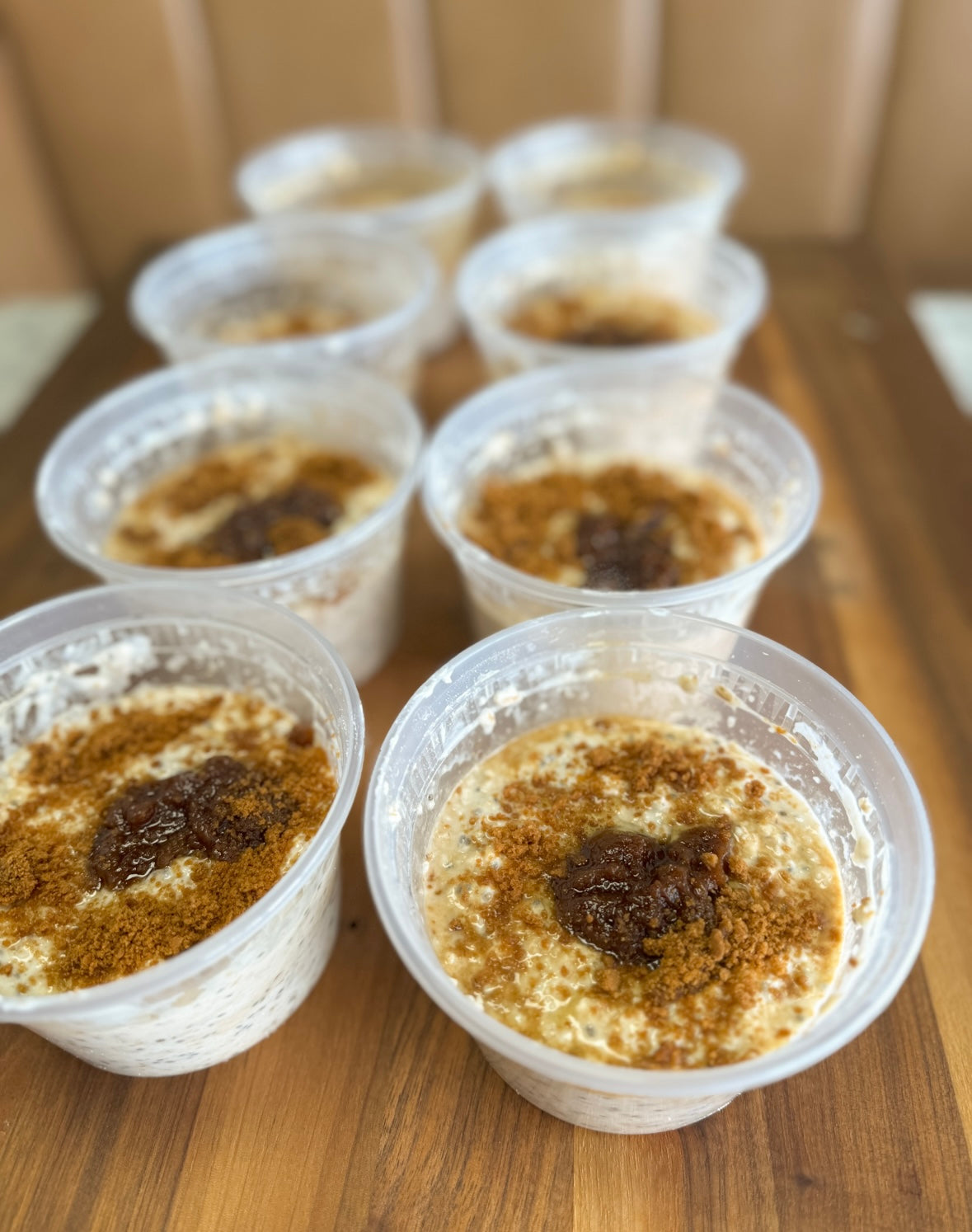 Bischoff Cookie butter Overnight Oats