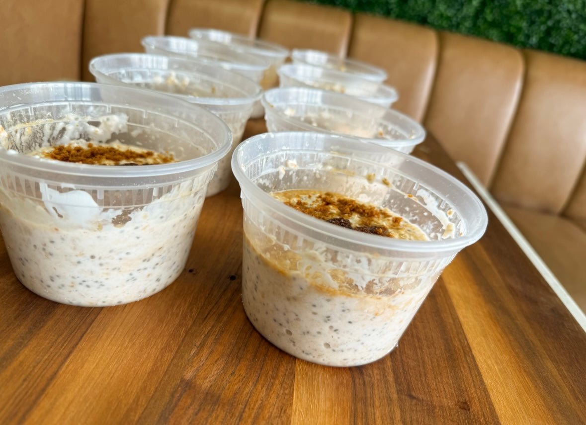 Bischoff Cookie butter Overnight Oats