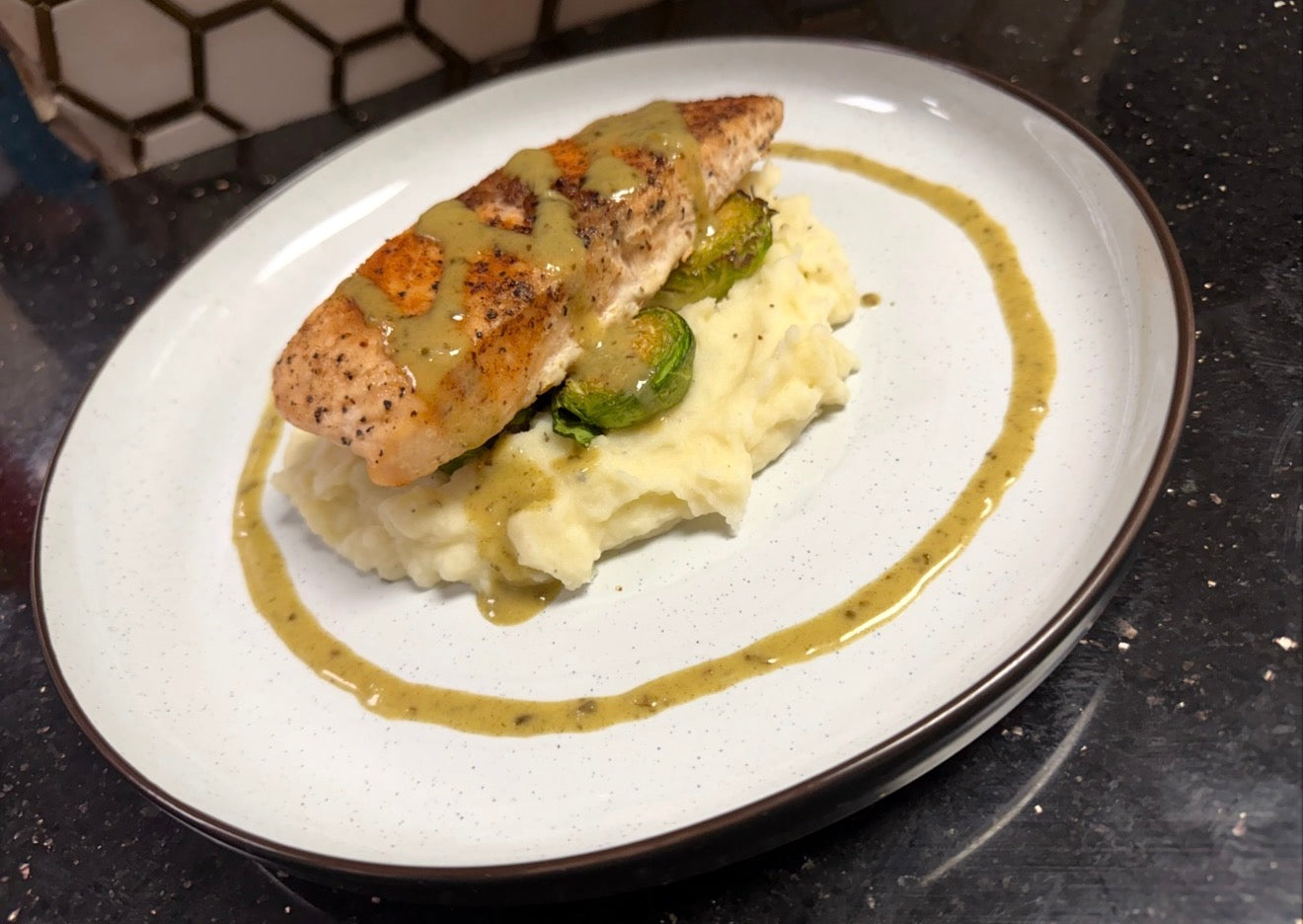 Cilantro Vinaigrette Salmon