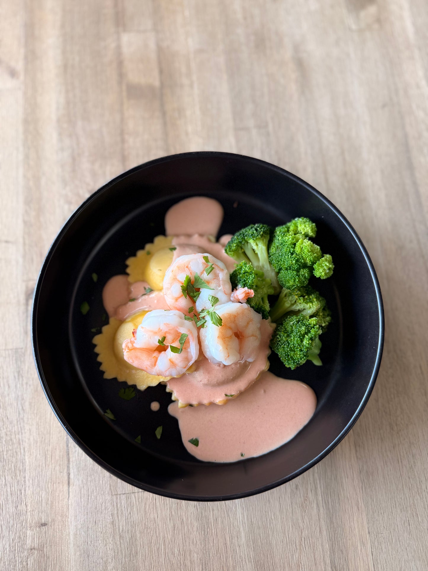 Cheese Ravioli & Veggie Sauce