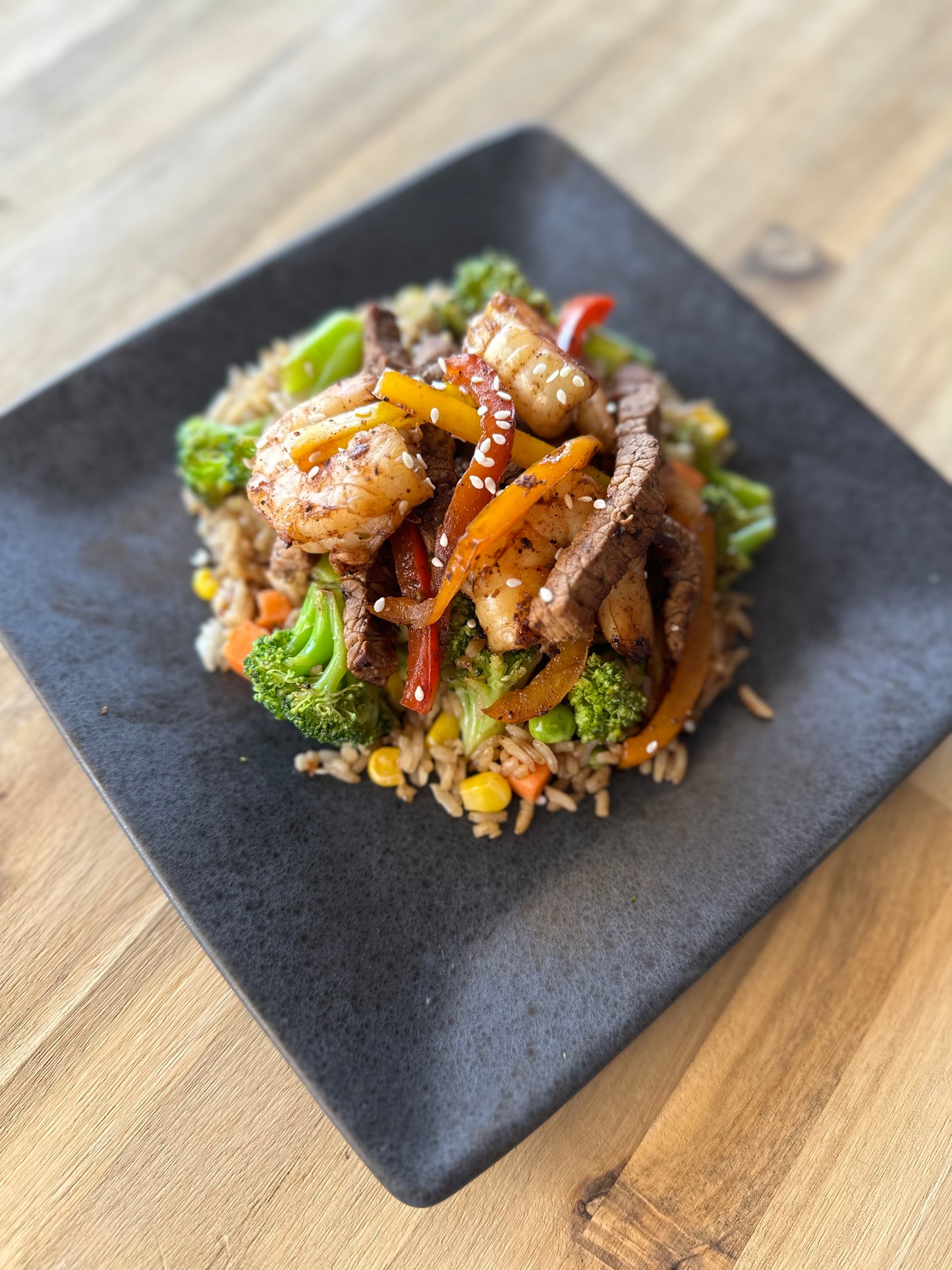Surf & Turf Fried rice