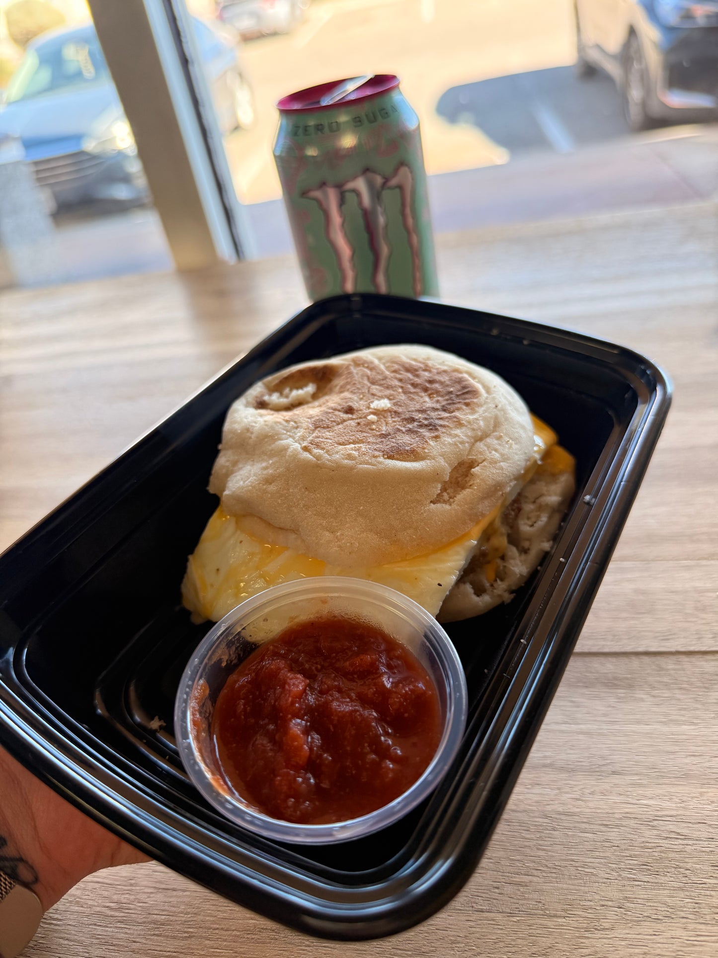 Breakfast English muffin