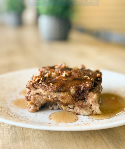 Pastelito French toast Bake