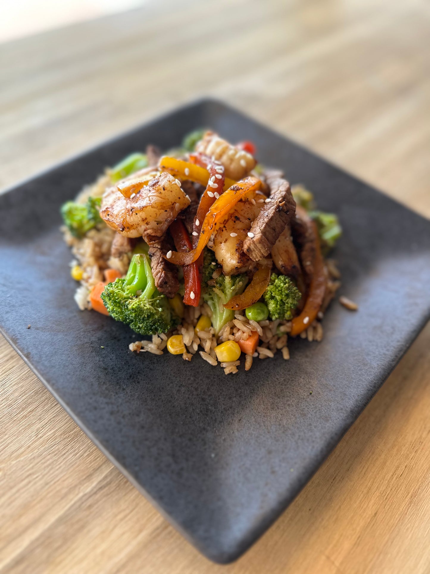 Surf & Turf Fried rice