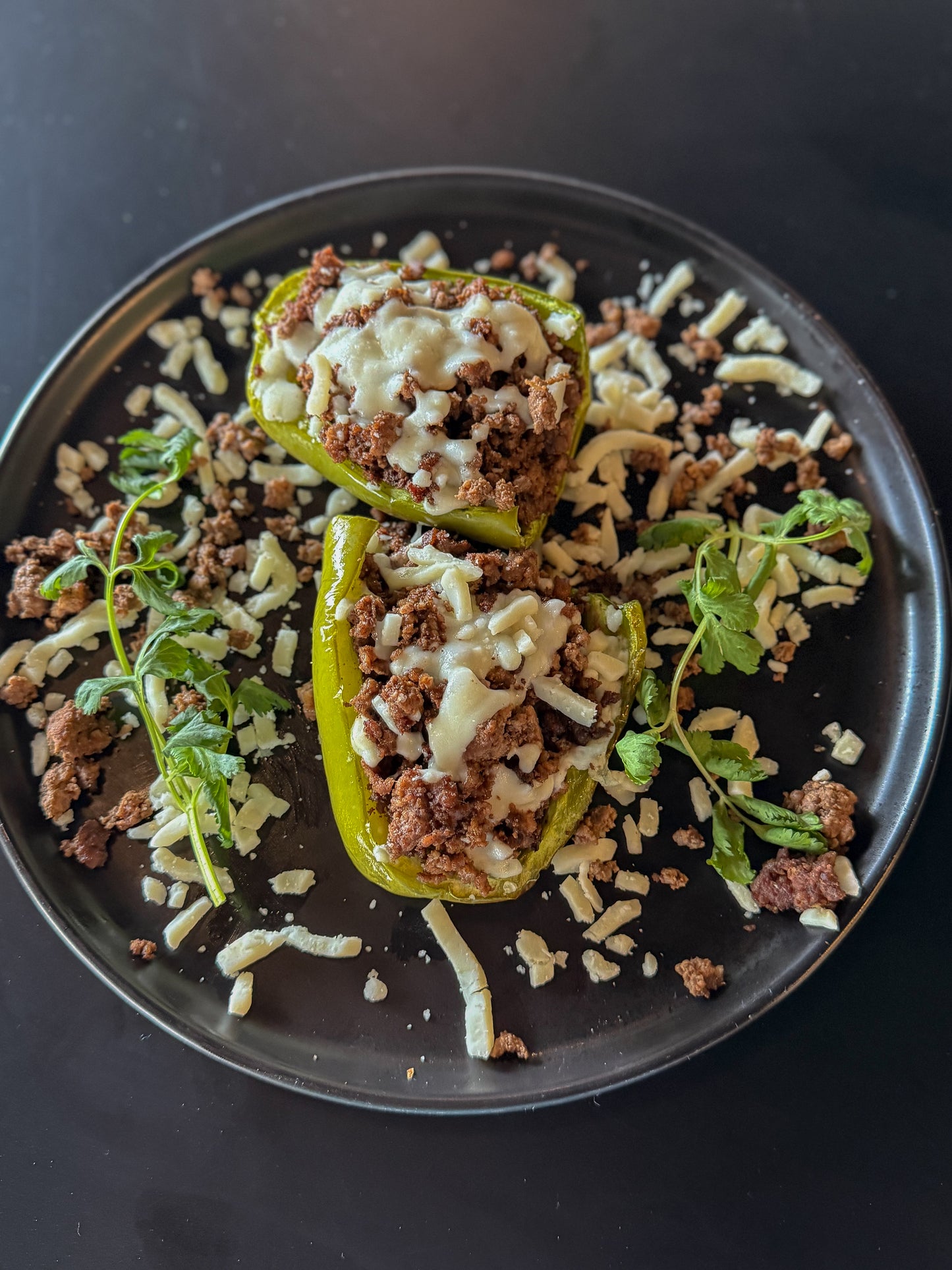 Stuffed Lean Beef Pepper