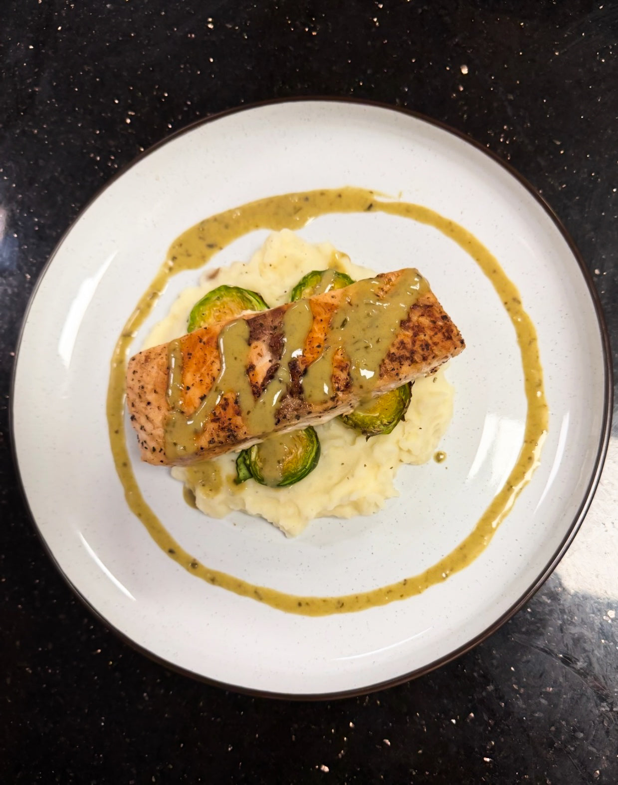 Cilantro Vinaigrette Salmon
