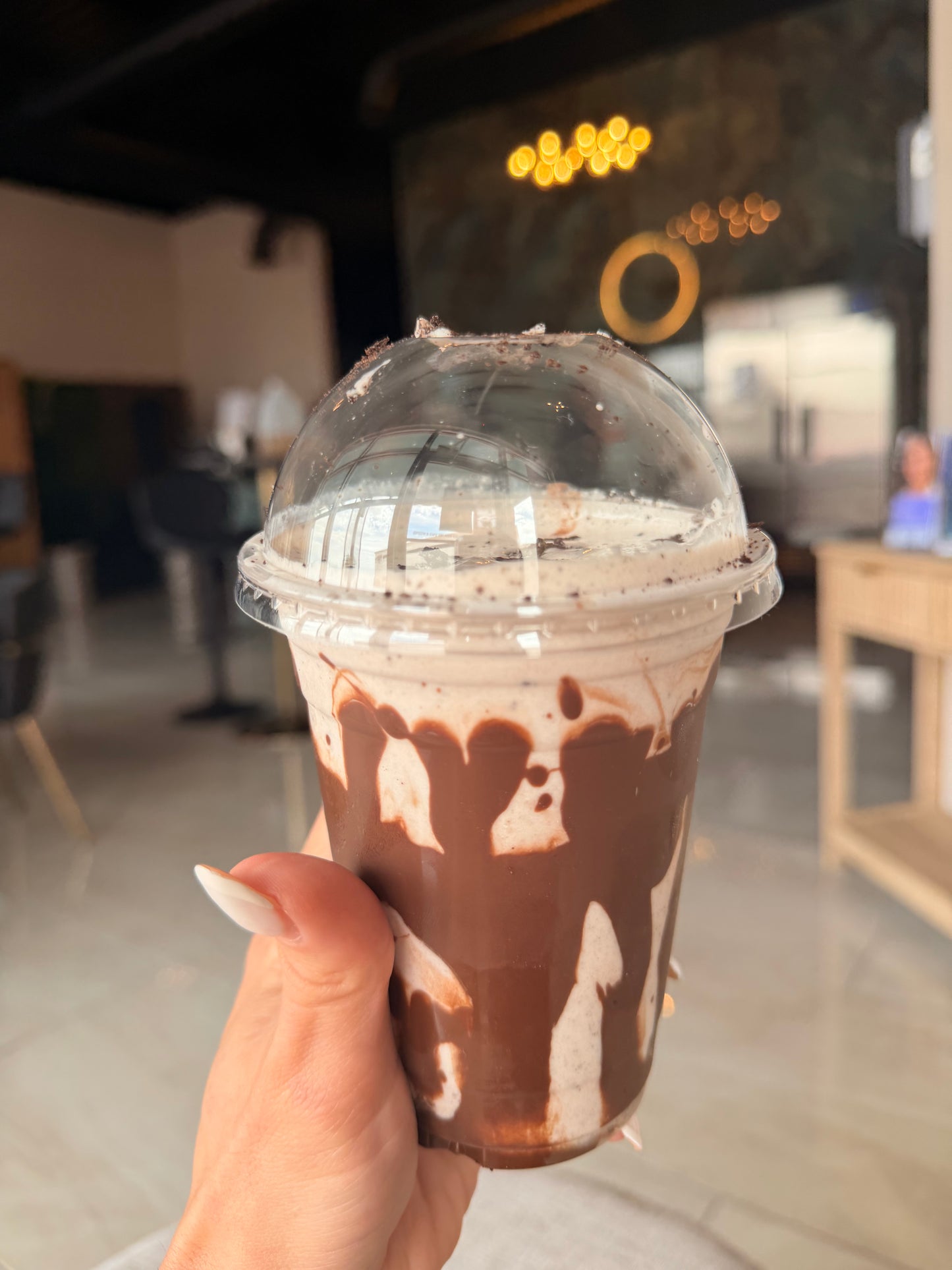 In-Store-Only Cookies & Cream Shake