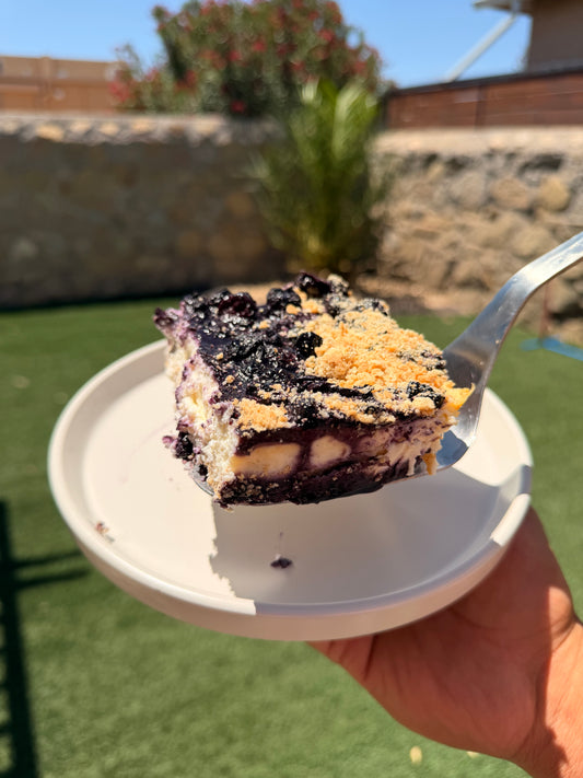 Protein Blueberry Cheesecake