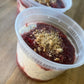 Strawberry cheesecake chia pudding