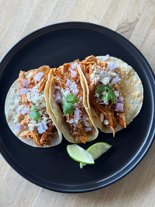 Tinga Chicken Tacos