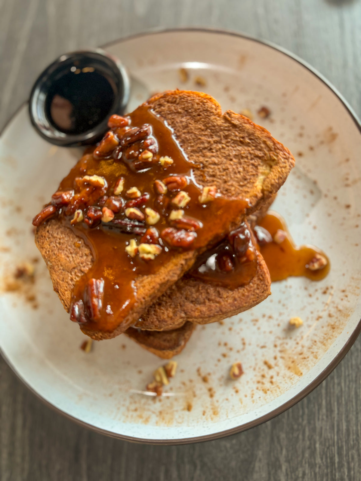 Maple Pecan French toast